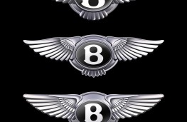Bentley wings emblem, 2025, five generations